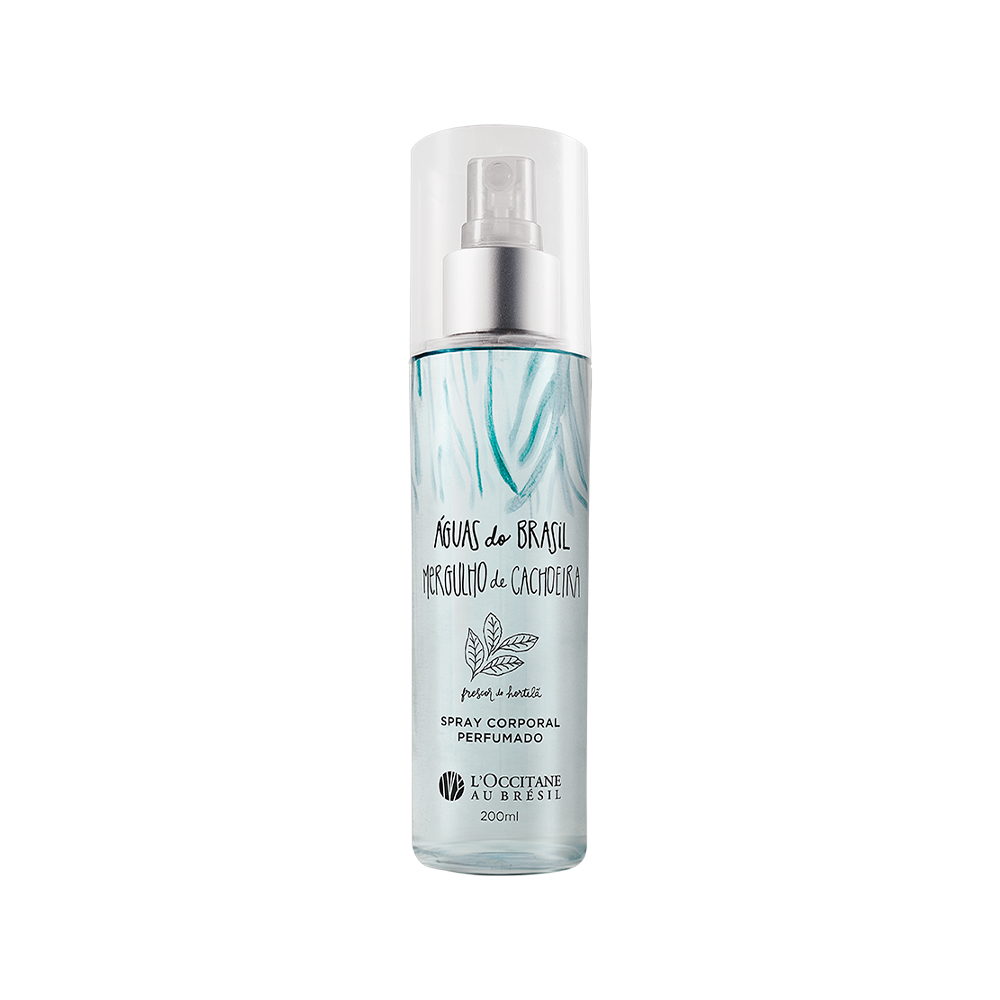 Spray Corporal Perfumado Mergulho de Cachoeira 200ml